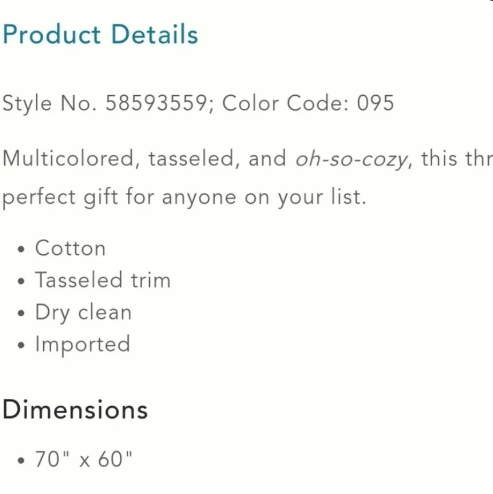 Anthroplogie Pippi Woven Throw